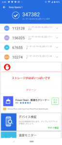 Xperia 1のAntutuスコア